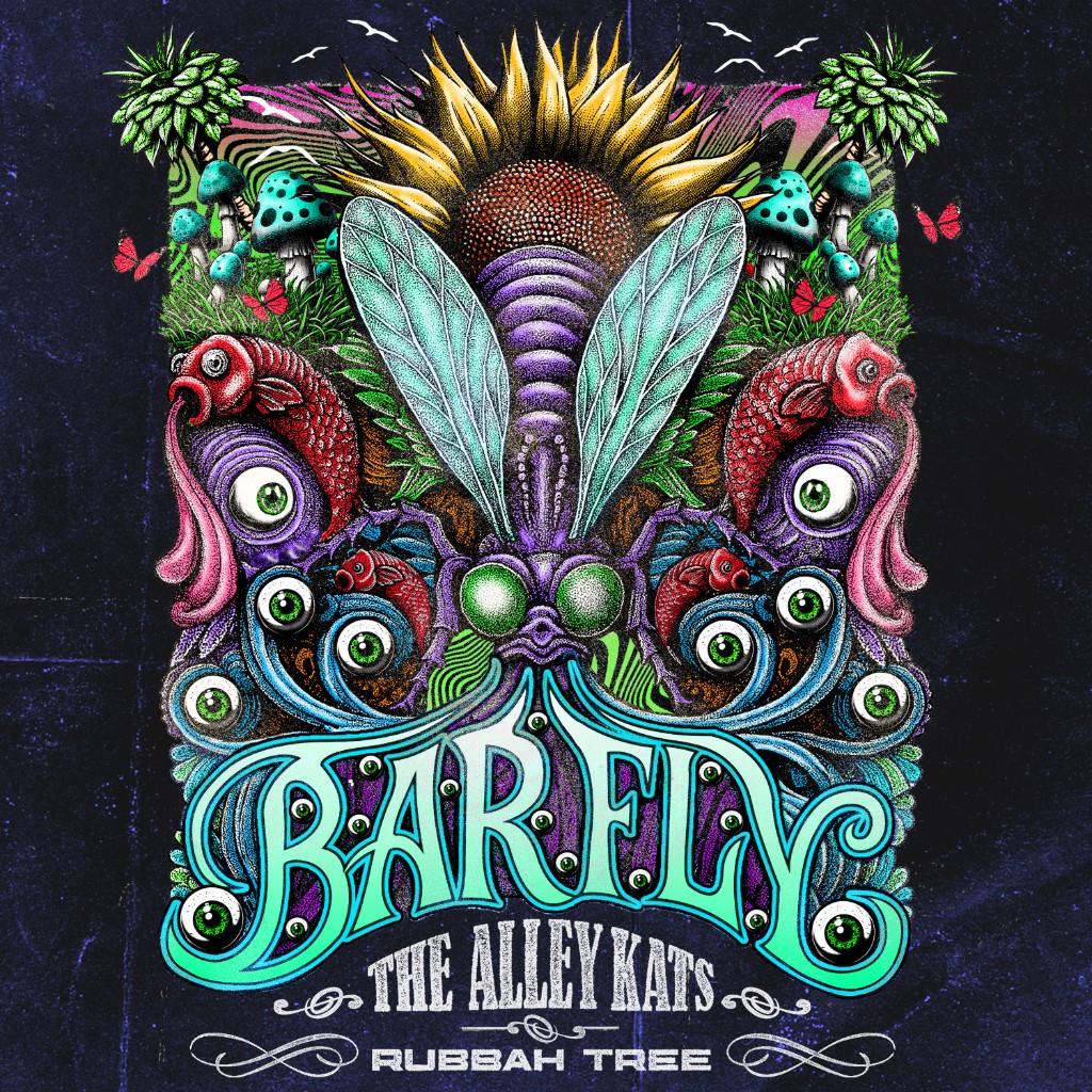 BAR FLY single cover — The Alley Kats feat. Rubbah Tree